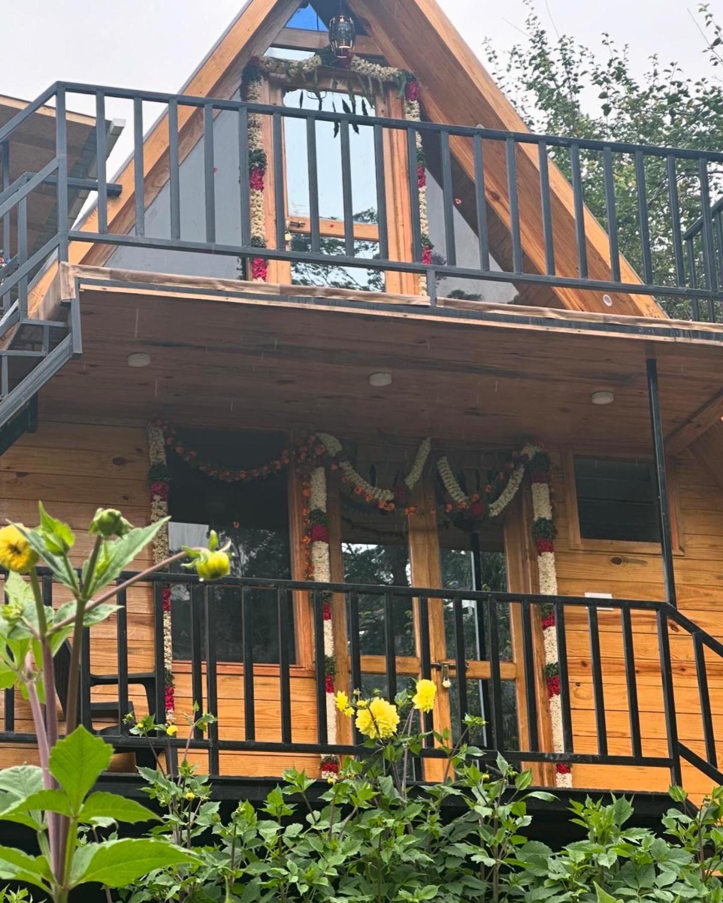 Вилла Magica Mount A Frame Wood House Кодайканал Экстерьер фото